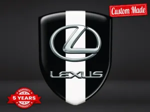 Lexus Vitre Arrière Auto Stylée Haut de Gamme Personnalisé